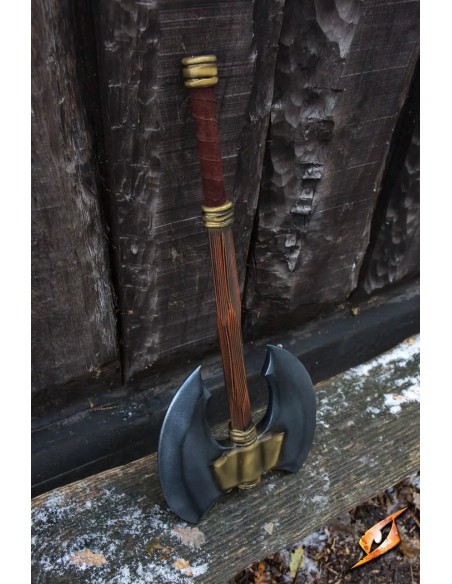 Hacha de batalla de doble filo - 85 cm