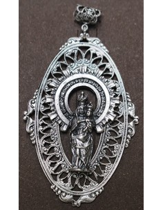 Colgante, virgen del Pilar, ref. 60rr.