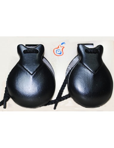 Castañuelas semi-profesionales, imitación ébano.