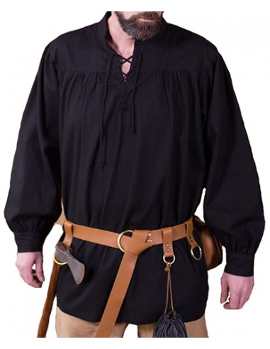 Camisa medieval, Sigfrido, negro