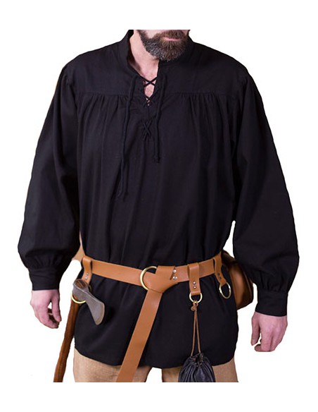 Camisa medieval, Sigfrido, negro