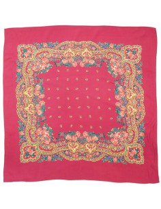 Pañuelo portugués, 65X65, rojo