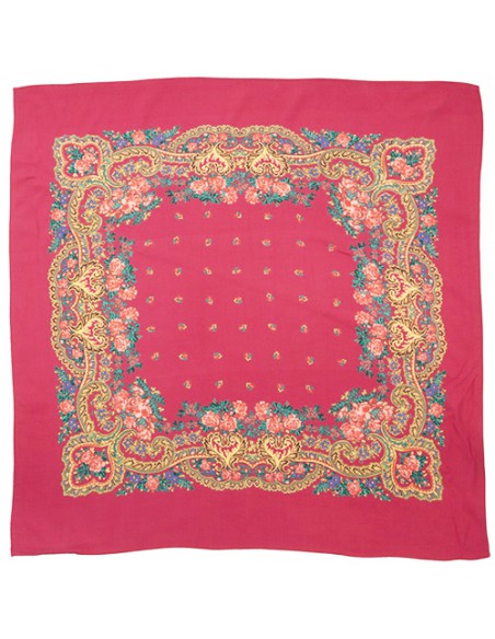 Pañuelo portugués, 65X65, rojo