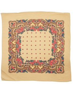 Pañuelo portugués, 65X65, rojo 2