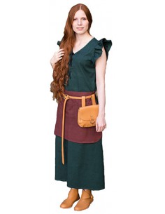 Vestido medieval Agga, verde