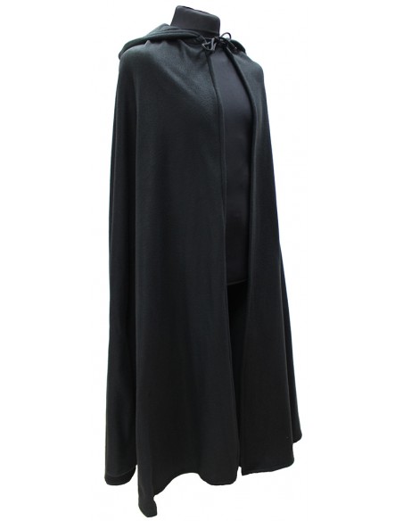 Capa medieval Einar, negra.