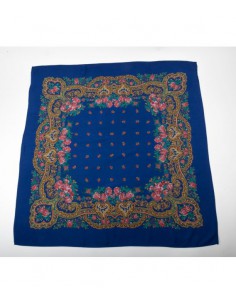 Pañuelo portugués 90X90, oro 2