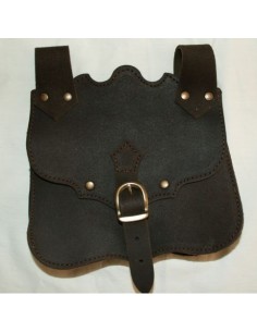 Bolsa medieval, marrón claro. 2