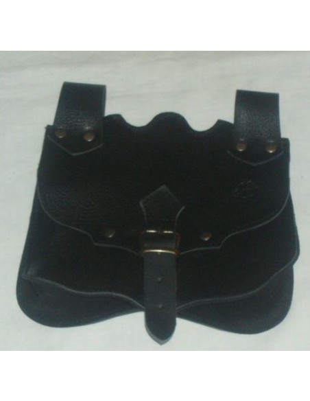 Bolsa medieval, negro.