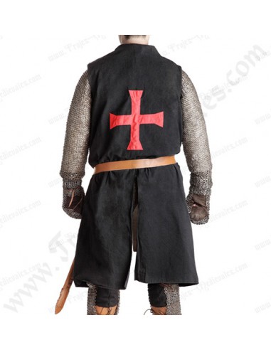 Sobrevesta, sargento templario, espalda.