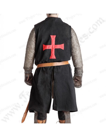 Sobrevesta, sargento templario, espalda.